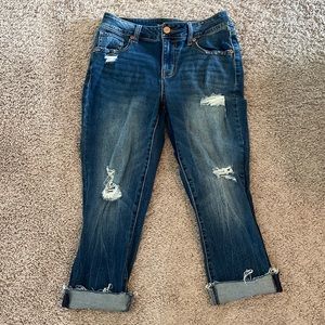 Maurice’s denim capris